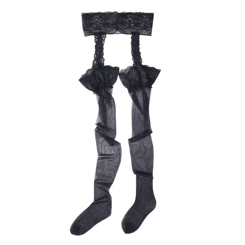 Elegant thigh-high stockings for special occasions