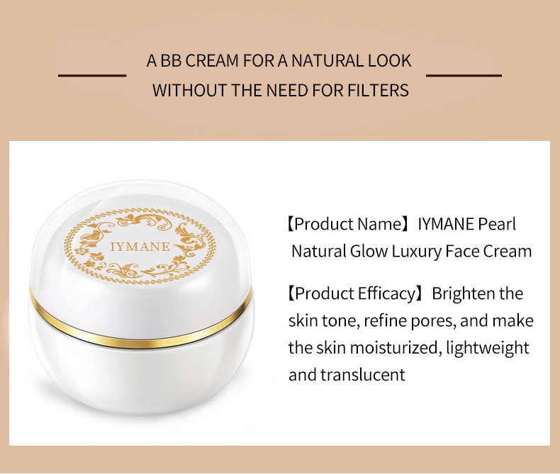 Pearl Natural Glow Luxury Cream texture and finish