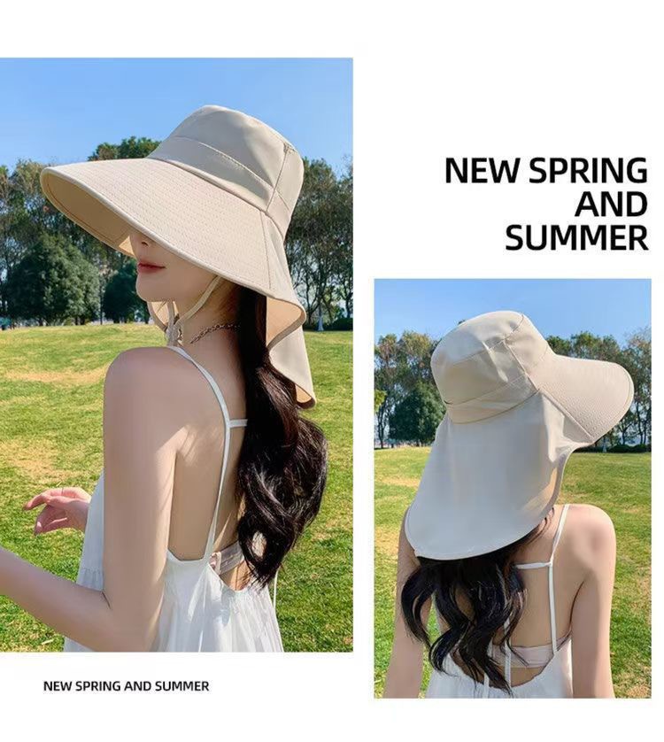 Nack covering UV protecting sun Hat - Image 2