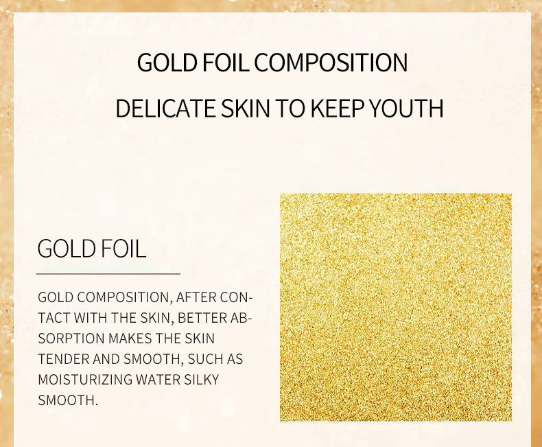 Golden serum for a hydrated radiant-looking complexion