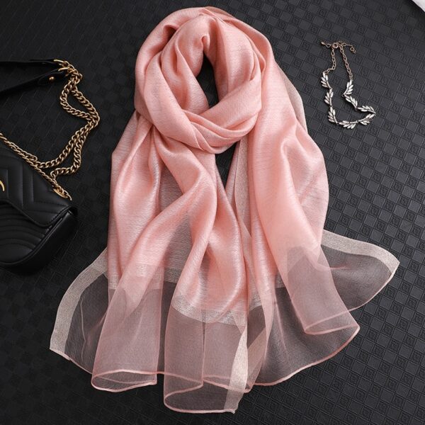 Mulberry Silk & Wool Blend Scarf
